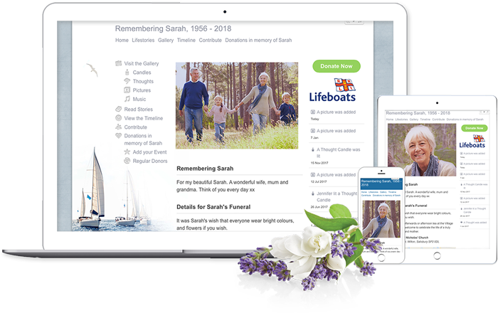 online funeral notice